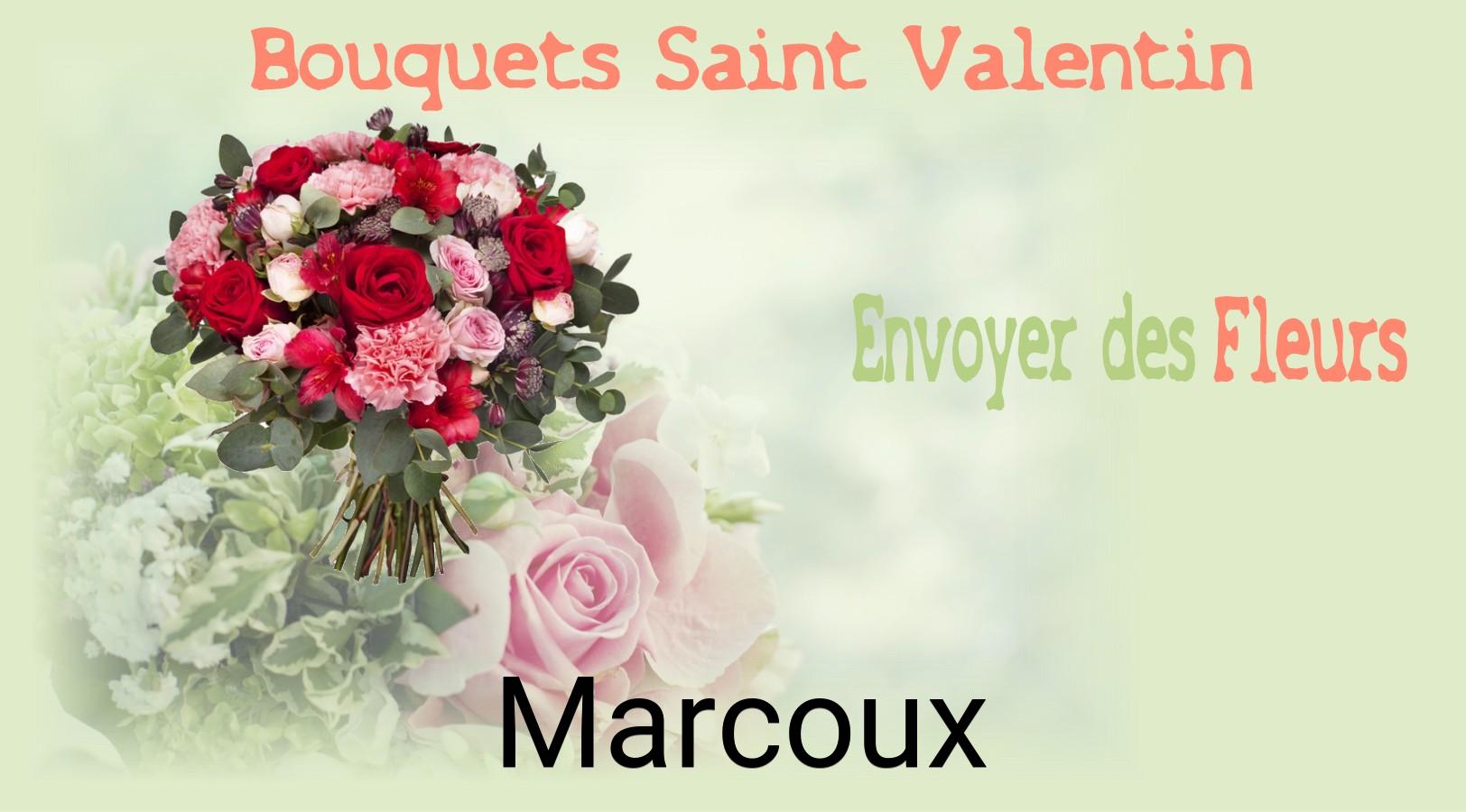 Roses de Saint-Valentin livrées à Marcoux